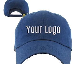 Low Profile Cotton Baseball Cap KB4014 Custom Embroidery Monogram Hats Business Teams Personalized