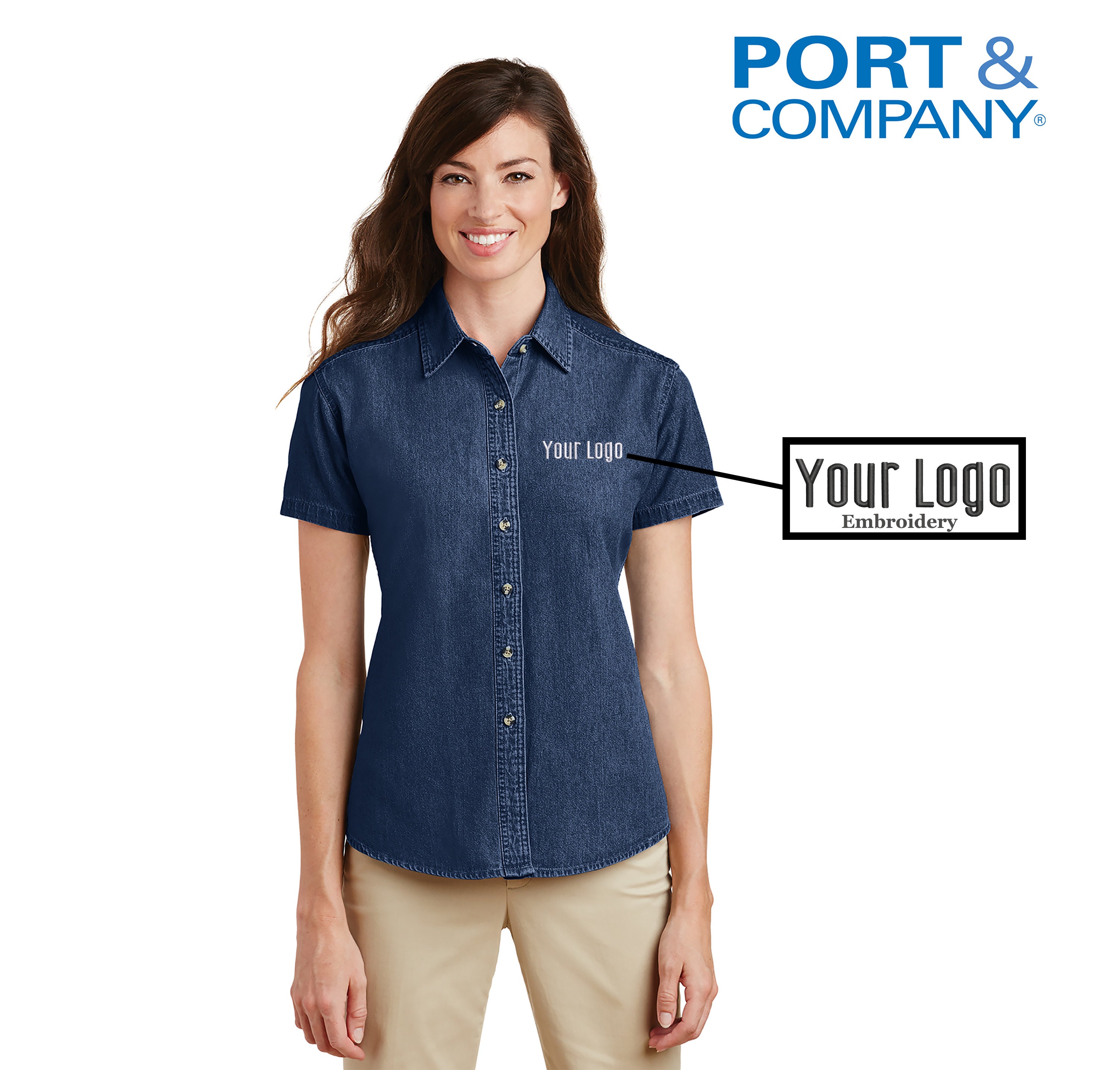 Buy online Blue Denim Shirt from western wear for Women by Samrat for ₹1099  at 8% off | 2024 Limeroad.com
