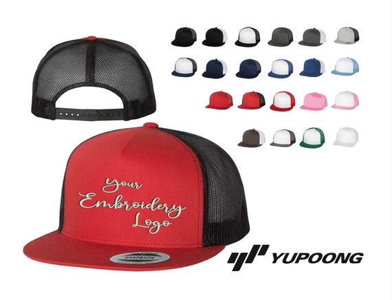 custom yupoong trucker hats