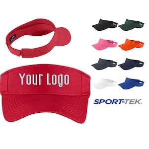 Sport-Tek® PosiCharge® RacerMesh® Visor STC27, Custom Visor, Embroidery Visor, Monogrammed Visor, Golf Visor, Teams, Tennis Visors.