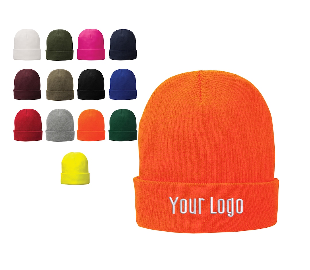 Port Company® Fleece-lined Knit Cap CP90L, Custom Beanies