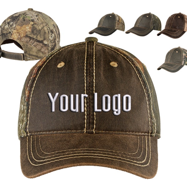 Port Authority® Pigment Print Camouflage Cap C819, Custom Hats, Embroidery Hats, Monogram Hats, Business, Baseball Teams, Personalized.