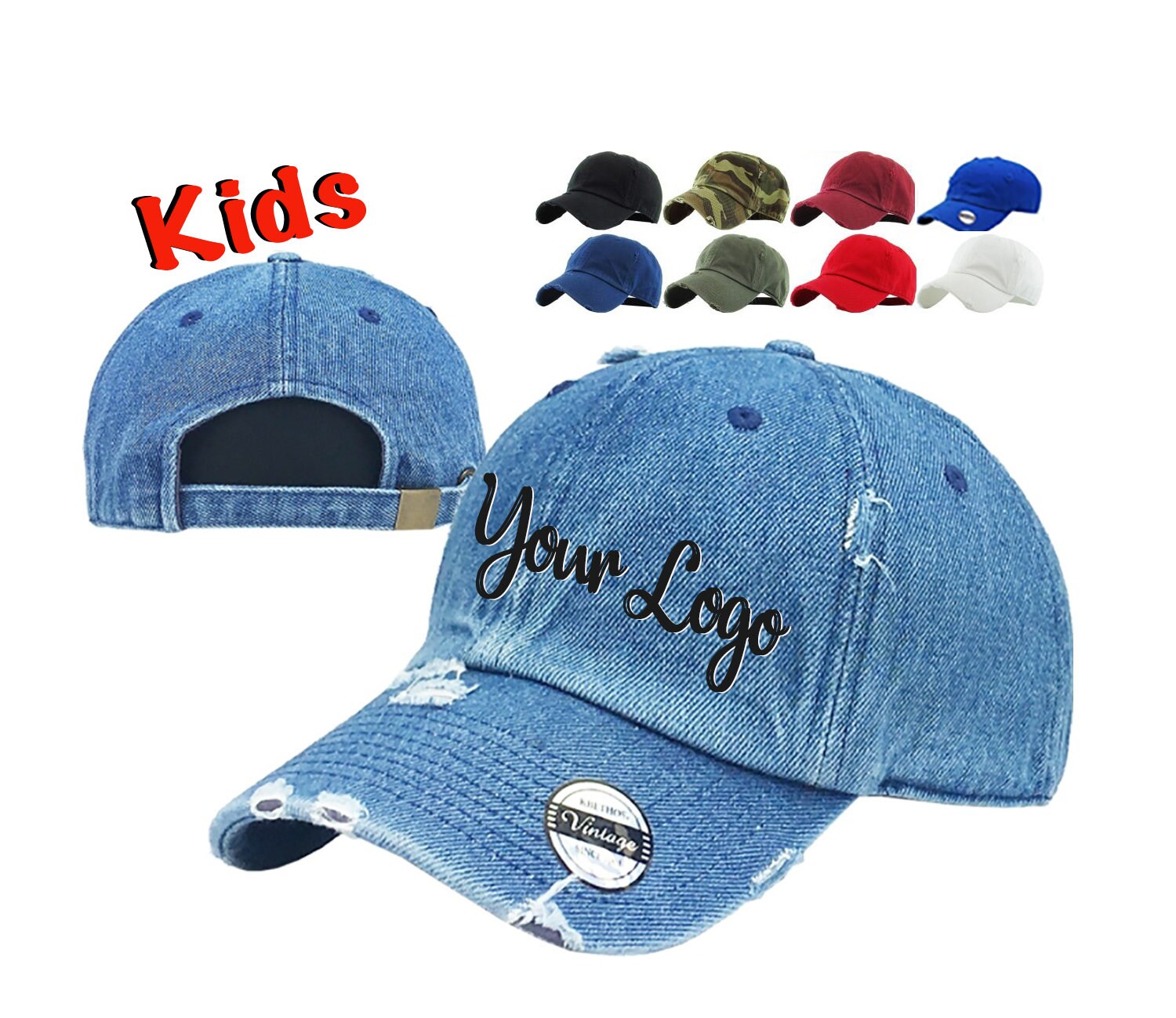 Baseball Cap Kb4005y-kbethos / Custom 