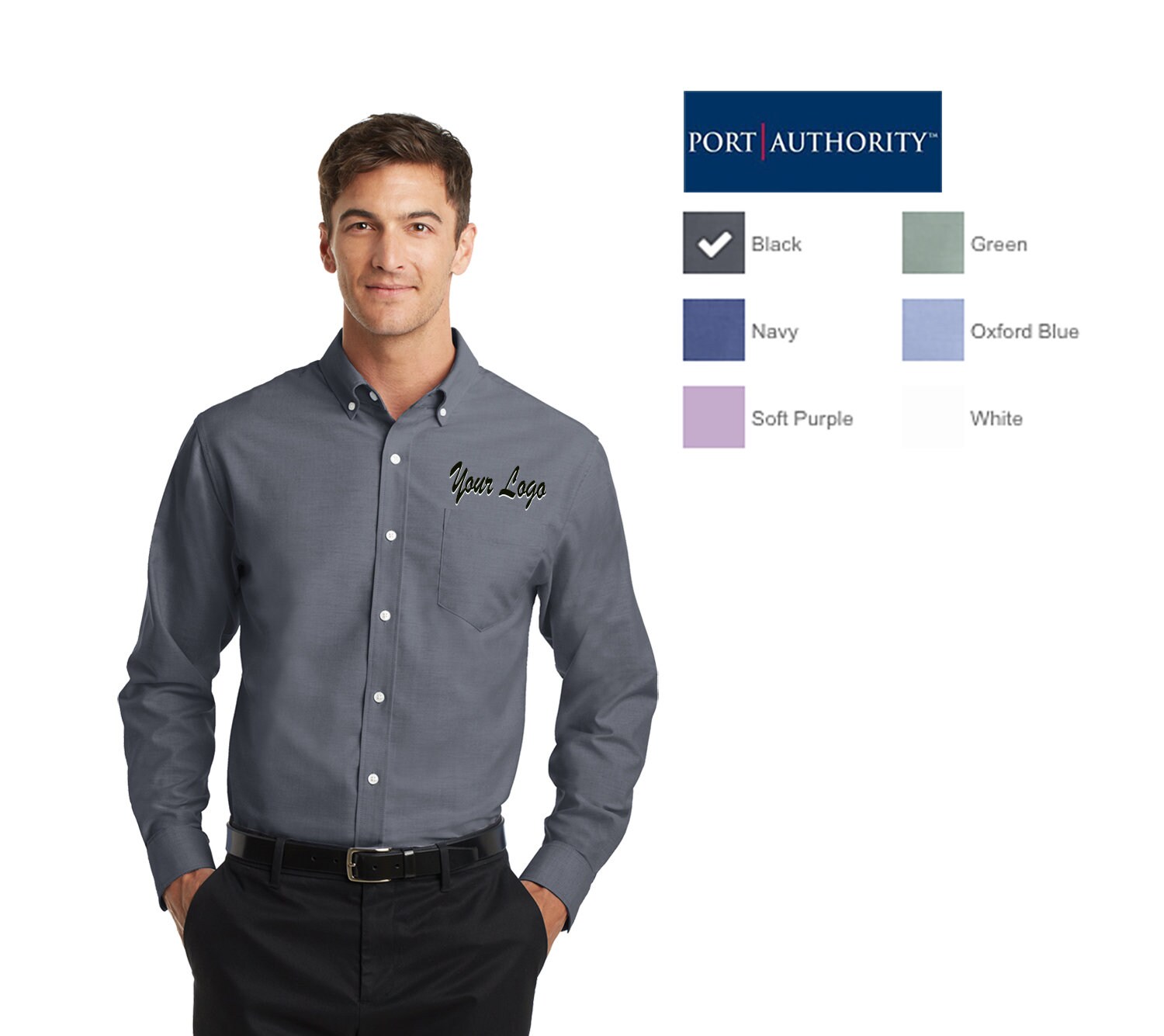 Port Authority® Superpro™ Oxford Shirt 