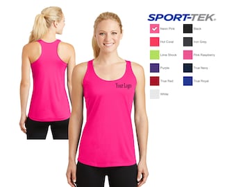 Sport-Tek® Ladies PosiCharge® Competitor™ Racerback Tank LST356 / Custom Tanks / Embroidery Tanks / Monogram Tanks