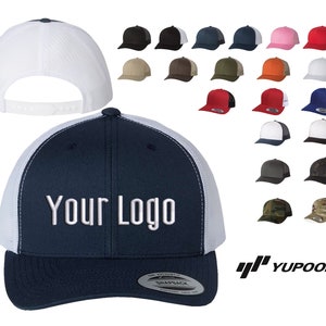 Yupoong Retro Trucker Cap 6606, Custom Hats, Embroidery Hats, Monogram Hats, Business, Baseball Teams, Personalized Snapbacks.