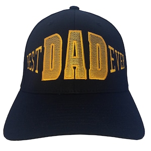 Best Dad Ever Embroidery on a Flexfit - Cotton Blend Cap