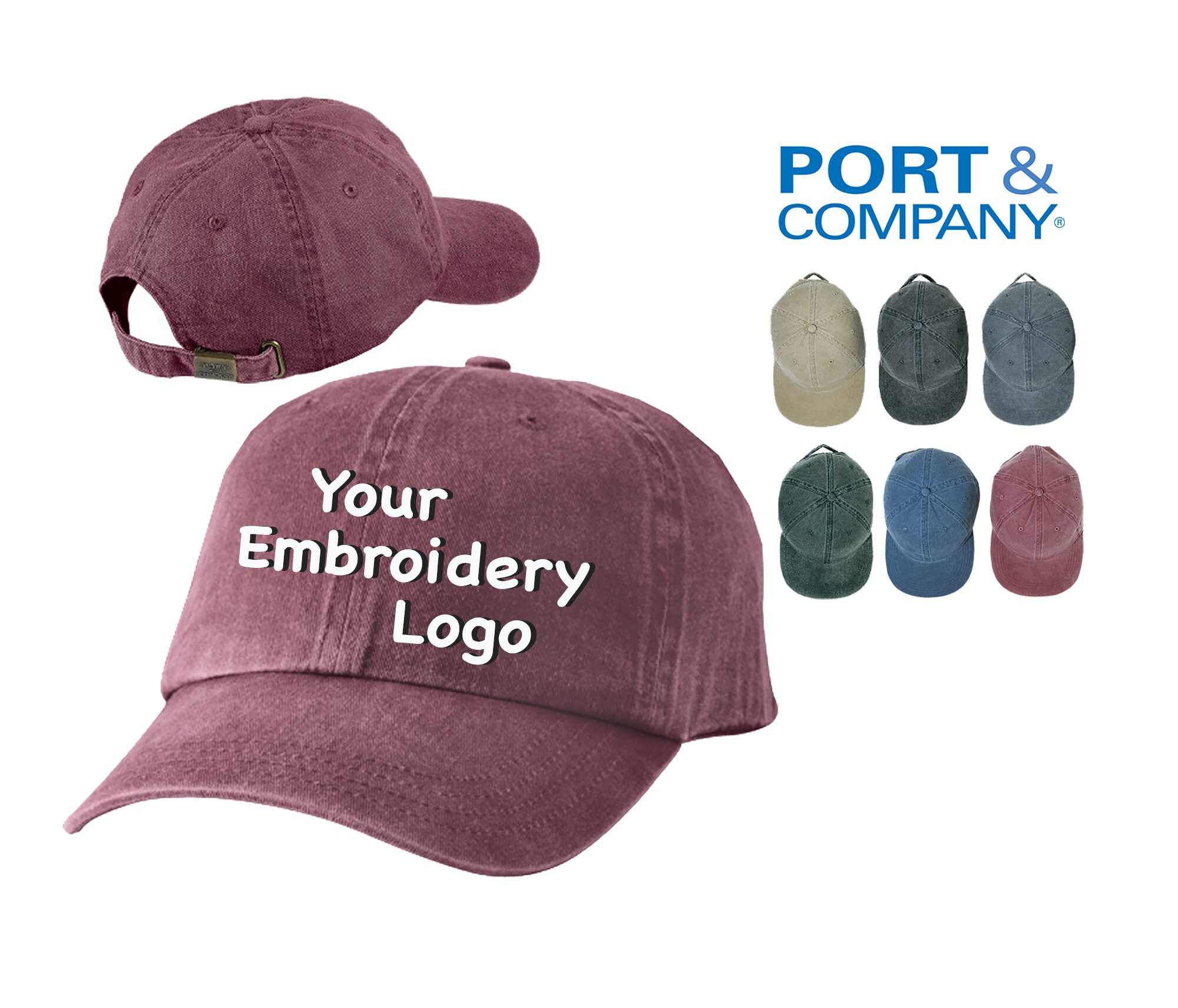 Pigment-dyed Cap CP84 / Custom Hats 