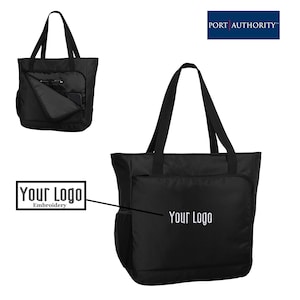 Port Authority ® City Tote BG422, Custom Tote, Embroidery Tote, Business Tote, Personalized Gifts, Custom Logo, Monogram.
