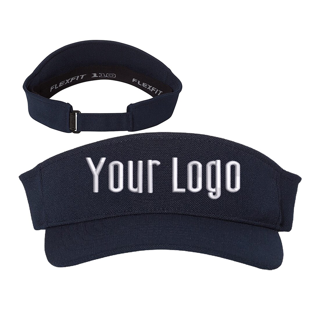 Flexfit One Ten Visor 8110, Custom Visor, Embroidery Visor, Monogrammed