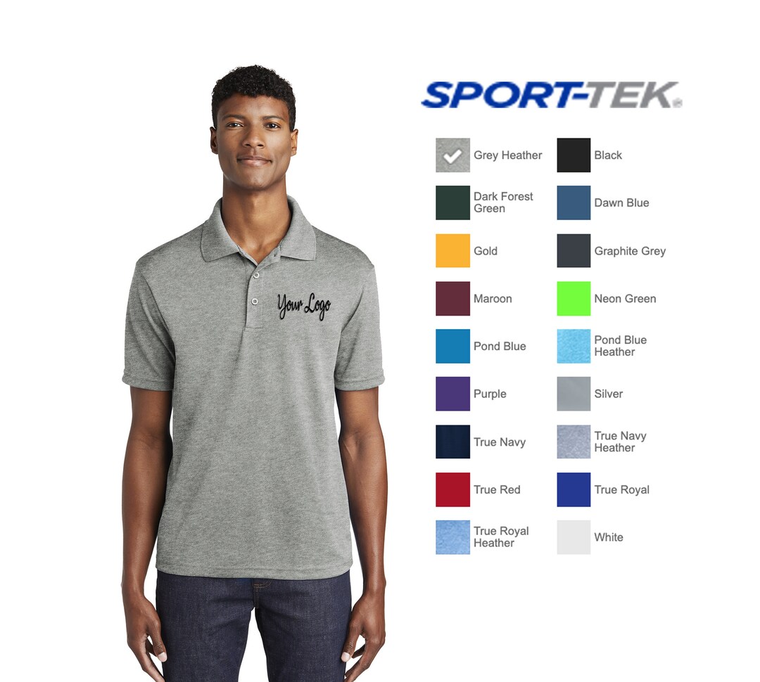 Sporttek® Posicharge® Racermesh® Polo. ST640 / Custom Polo / Etsy