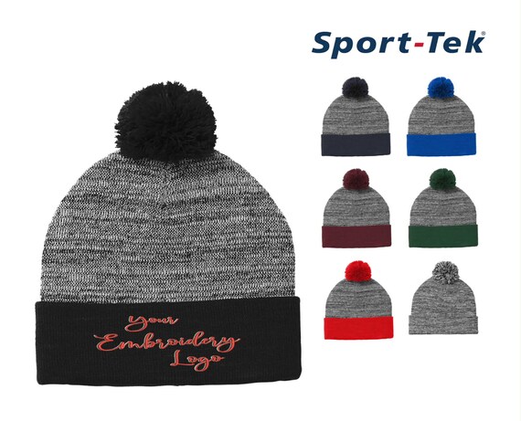 Heather Pom Pom Beanie STC41 