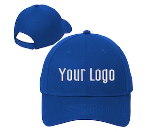Port & Company® - Six-Panel Twill Cap-CP80, Custom Hats, Embroidery Hats, Monogram Hats, Business, Baseball Teams, Personalized.