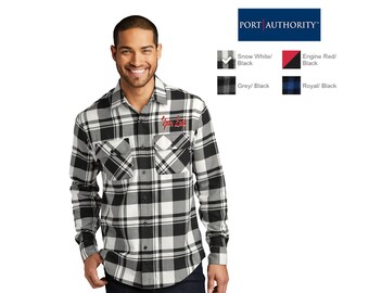 Monogrammed Flannel - Etsy