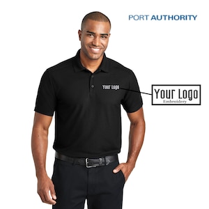 Port Authority ® EZPerformance ™ Pique Polo K600, Custom Polo, Embroidery Polo, Business Polo, Personalized Gifts, Custom Logo.