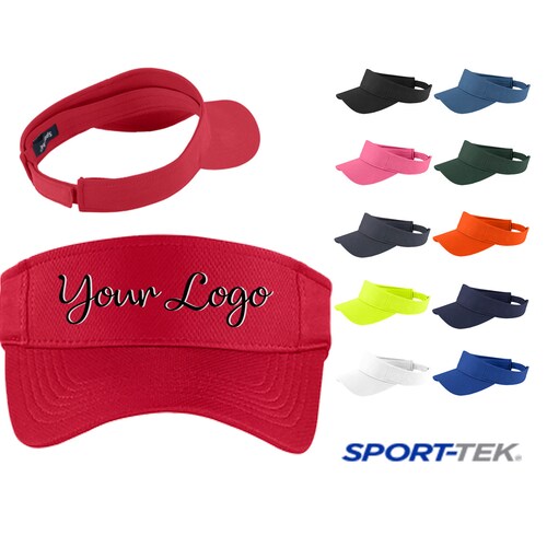 Sport-Tek PosiCharge RacerMesh Visor STC27 / Custom Visor / Embroidery Visor / Monogrammed Visor