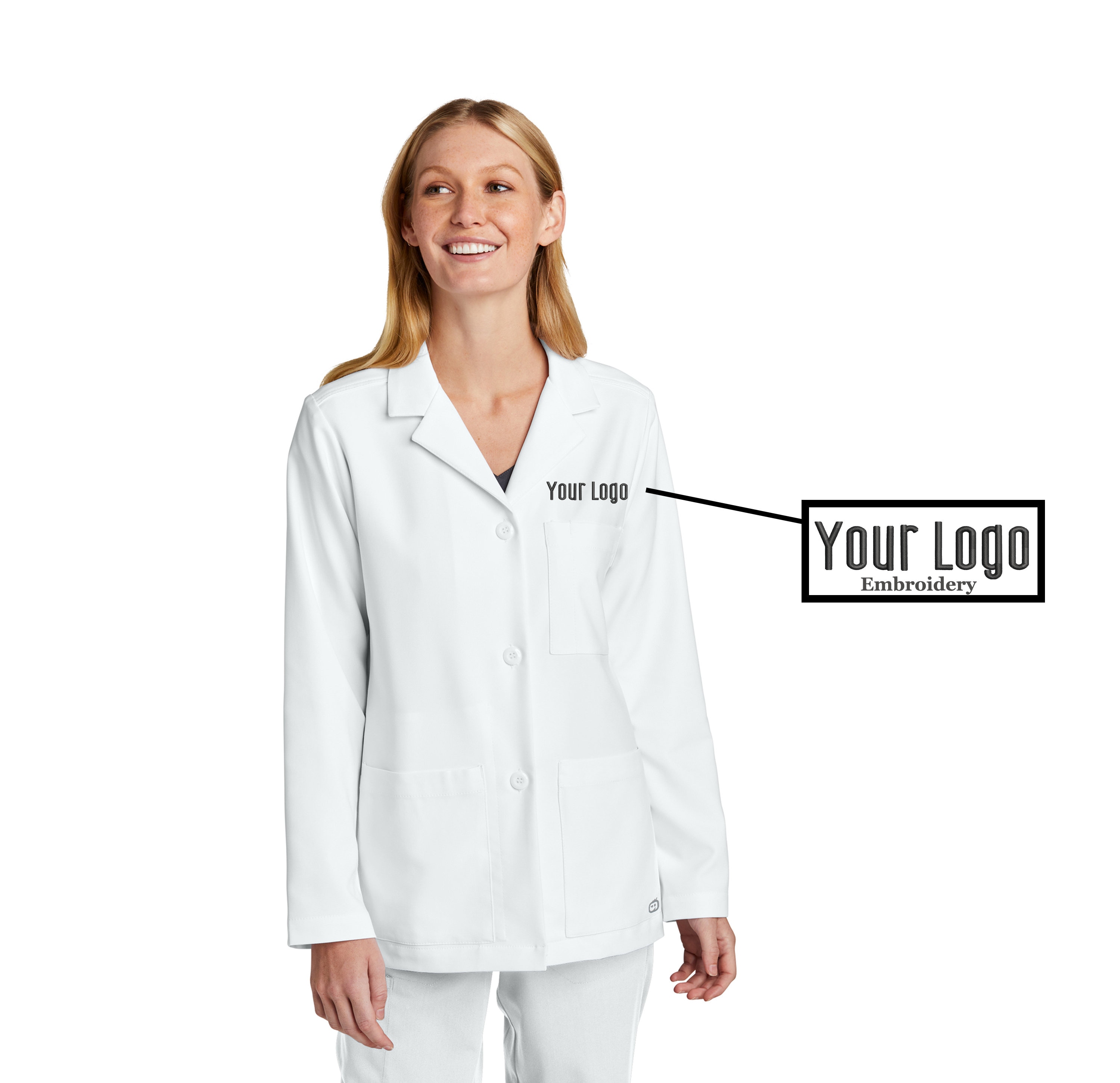 Lab Coat With Logo