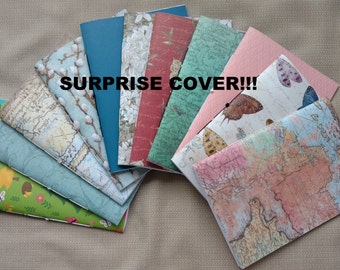 Surprise Cover Traveler's Insert/Midori Refill/Sketchbook - Passport/Field Notes/Personal/B6/B6 Slim/A6/Standard/A5 - Lined/Grid/Blank/Dot