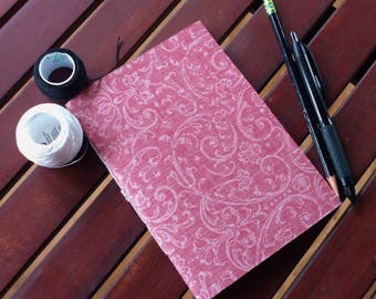 Red Vine/Scroll Traveler's Insert/Midori Refill/Sketchbook-Passport/Field Notes/Personal/B6/Slim/A6/Standard/A5-Lined/Grid/Blank/Dot-#261