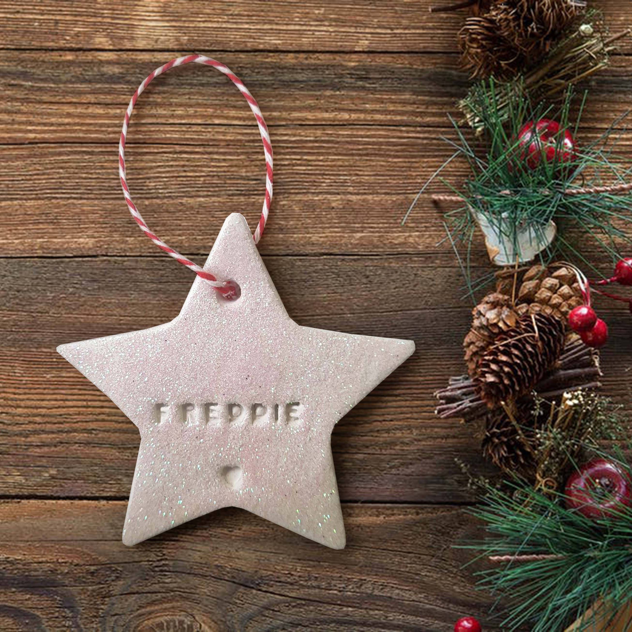 personalised baby christmas decorations
