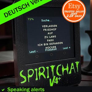 DEUSTCH SPIRIT BOX! Deutschsprachiges itc Gerät für Geisterjagd und paranormaleUntersuchungen. Über 8900 Wörter! V4 Alternative zu Ovilus