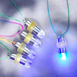 DIVINATION LIGHTS / Spirit lights x 5.  Mini bullet lights for paranormal investigations, ghost hunting spiritual vigils