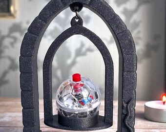 CAT BALL HOLDER swing Paranormal spirit / cat ball stand holder for ghost hunting investigations and vigils 1 x cat ball also included!
