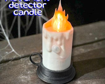 SPIRIT MOTION DETECTOR candle. pir sensor light show device for paranormal equipment for investigations, ghost hunting, vigils