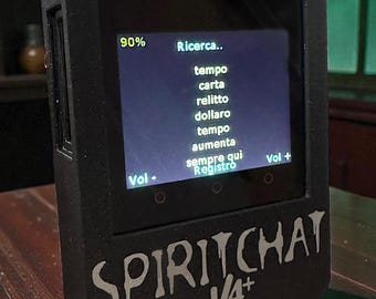 ITALIAN SPIRIT BOX! speaking itc device for ghost hunting paranormal investigations. Over 9100 words! V4 alternative to Ovilus