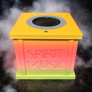 SPIRIT MUSIC BOX! - Paranormal Spirit pir movement detector sensor toy for ghost hunting, investigations, vigils in tropical colour