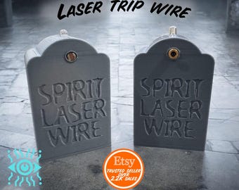 SPIRIT TRIP WIRE. laser beam / door monitor for Paranormal ghost hunting / investigations / vigils  (blue/grey colour)