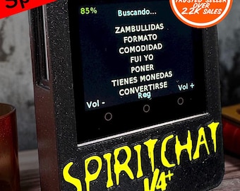 SPANISH SPIRIT BOX! Español speaking itc device for ghost hunting paranormal investigations. Over 9200 words! V4 alternative to Ovilus