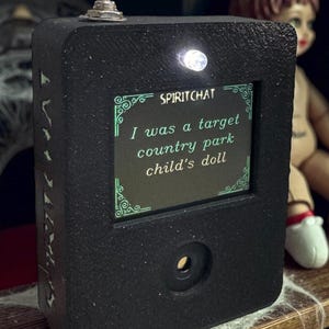 SPIRIT BOX! ITC device ghost box paranormal communication detector for investigations SpiritChat V3+ alternative to / like Ovilus Alice