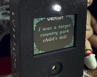 SPIRIT BOX! ITC device ghost box paranormal communication detector for investigations SpiritChat V3+ alternative to / like Ovilus Alice