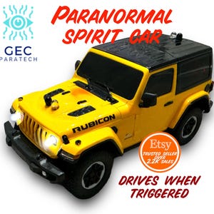 ¡COCHE ESPIRITUAL! Activador de movimiento, infrarrojos, LED de proximidad, coche espiritual, equipo paranormal de caza de fantasmas, vigilia, Jeep Wrangler.