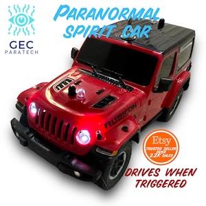 ¡COCHE ESPIRITUAL! Activador de movimiento, infrarrojos, LED de proximidad, coche espiritual, equipo paranormal de caza de fantasmas, vigilia, Jeep Wrangler.