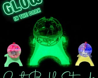 CAT BALL STANDS x 4  glow in the dark cat ball stands / holders for paranormal ghost hunting investigations and vigils.