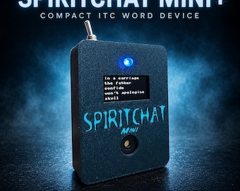 SPIRIT BOX! SpiritChat Mini+ ghost box paranormal communication ITC device for investigations alternative to / like Ovilus Alice Burnt Titan