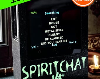 SPIRIT BOX! Speaking itc device for ghost hunting paranormal investigations. Over 10550 words! alternative to Ovilus Alice - SpiritChat V4+