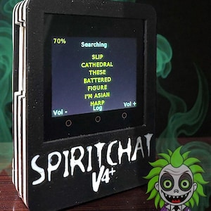SPIRIT BOX! Speaking ITC device for ghost hunting paranormal investigations. Over 10550 words! alternative to Ovilus Alice - SpiritChat V4