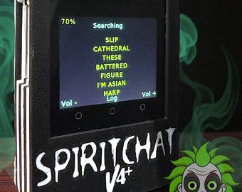 SPIRIT BOX! Speaking ITC device for ghost hunting paranormal investigations. Over 10550 words! alternative to Ovilus Alice - SpiritChat V4