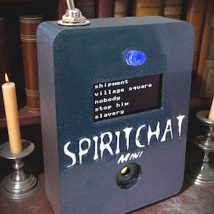 SPIRIT BOX! SpiritChat Mini+ ghost box paranormal communication ITC device for investigations alternative to / like Ovilus Alice Burnt Titan
