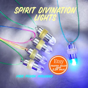 DIVINATION LIGHTS / Geisterlichter x 5. Mini-Bullet-Lights für paranormale Forschungen, Geisterjagd und spirituelle Mahnwachen