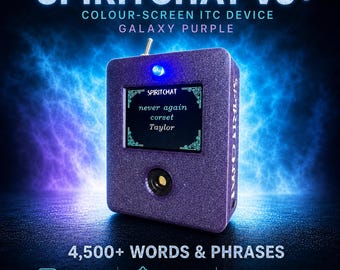 SPIRIT BOX! ITC device ghost box paranormal communication detector for investigations SpiritChat V3+ alternative to / like Ovilus Alice
