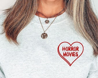 Horror Movies, Horror Movie Killer Sweatshirt, Horror Squad, Horror Fan Sweatshirt, Valentine’s Day Sweatshirt, Horror Movie Sweatshirt