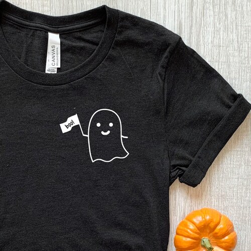 Cute Women's Halloween Shirts Boo Shirt Halloween Ghost Etsy