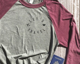 Cute Vacation Shirt, Travel Shirt for Women, Vacation T Shirt, Adventure Shirt, Travel T-Shirt, Beach Shirt, Outdoor Shirt, Family Vacation