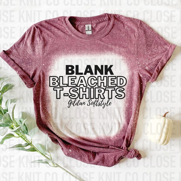 Bleached Shirt for Sublimation Etsy