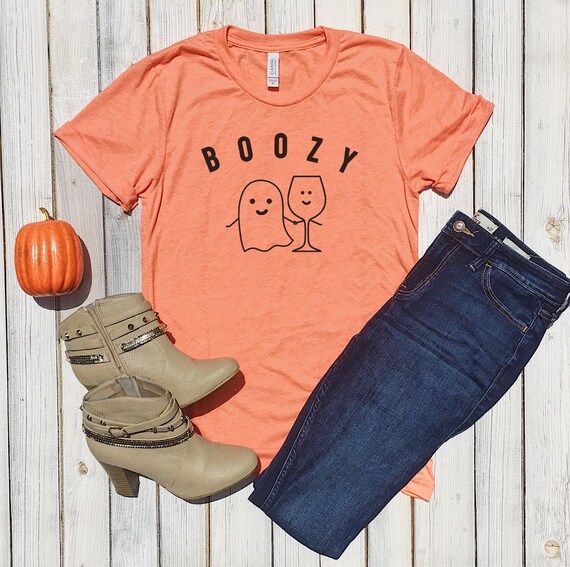Cute Halloween Shirts for Women, Halloween Ghost Shirt