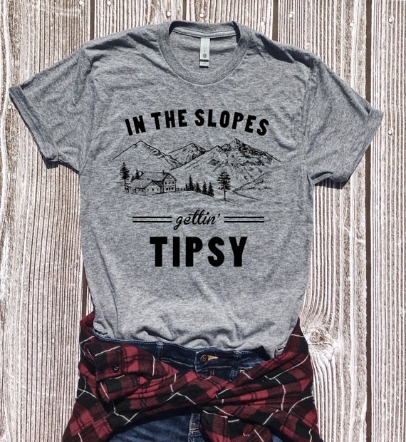 In the Slopes Gettin Tipsy, Girls Ski Trip Matching Shirts, Cute Ski  Shirts, Ski Graphic Tees, Womens Ski Outfit, Ski Weekend, Ski Gifts -   Canada